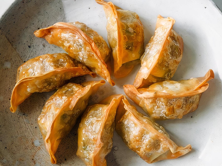 Chicken Dumplings (7 pcs) — CM Korean Fried Chicken (Fishers)