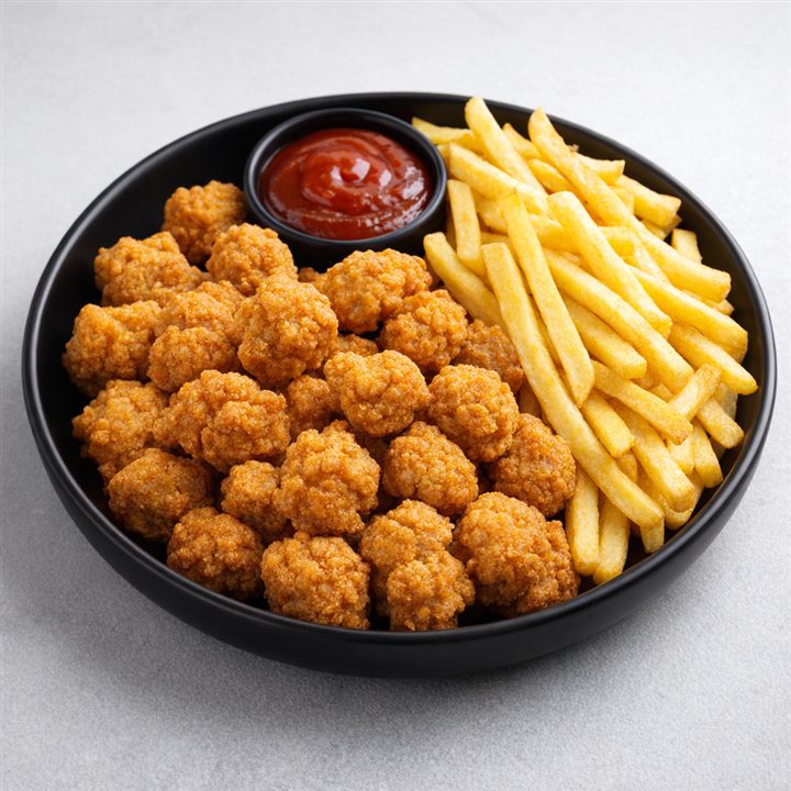 Pop Corn Chicken & Fries — CM Korean Fried Chicken (Fishers)
