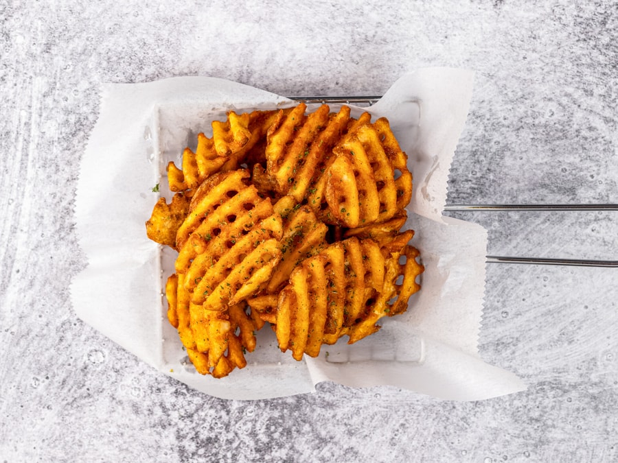 Waffle Fries (Spicy) — CM Korean Fried Chicken (Fishers)
